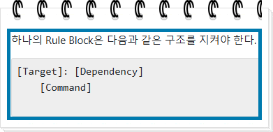 makefile 기본 구조