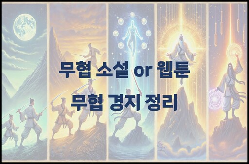 무협 경지 정리